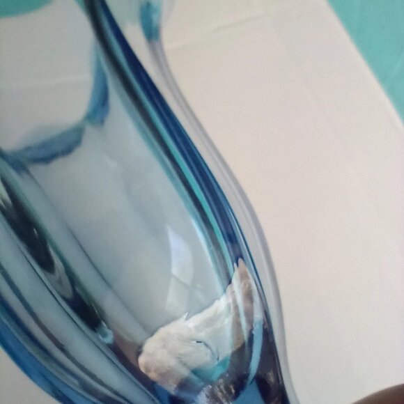 Set Of 4 Anchor Hocking Light Blue Tulip Parfait Glasses Ice Cream Sundae - Picture 5 of 9